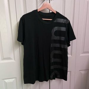 Lululemon All Yours graphic tee black size 6